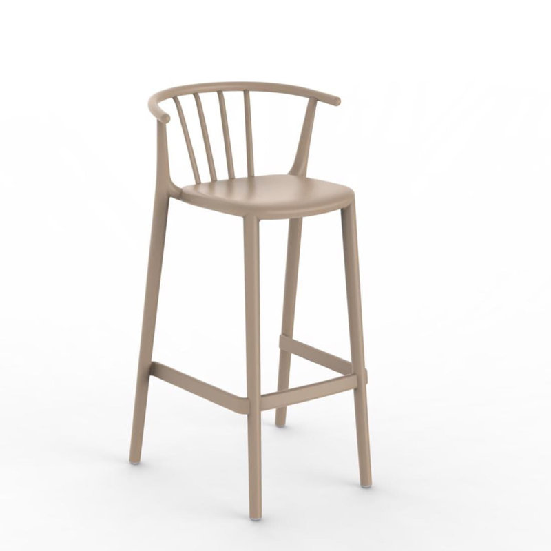 Tabouret de bar 25,79 po Woody, 4, Sable, 29.72"