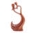 Wood Garden Statue