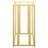 Phillps 47.25'' Glass Top Console Table-1420243247