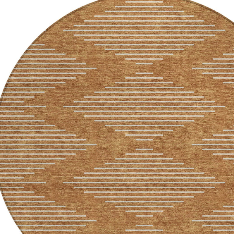Tapis rond 8 po
