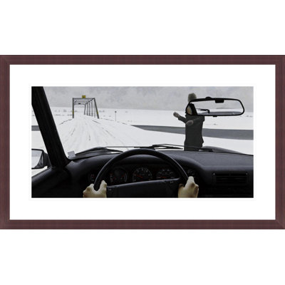 Traveller by Alex Colville -Framed Giclee Print
