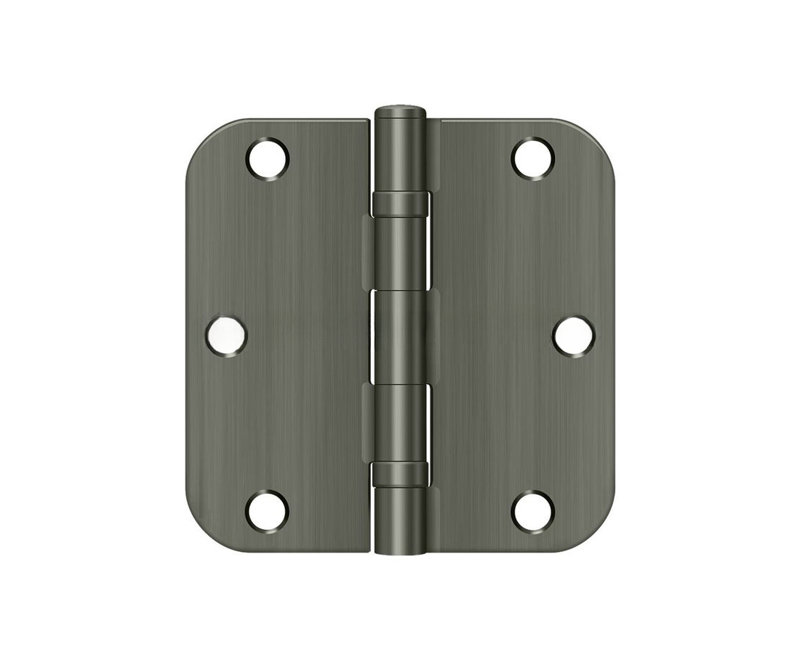 Steel Hinge, Antique Nickel