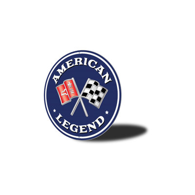 Plaque en aluminium Chevy American Muscle Car
