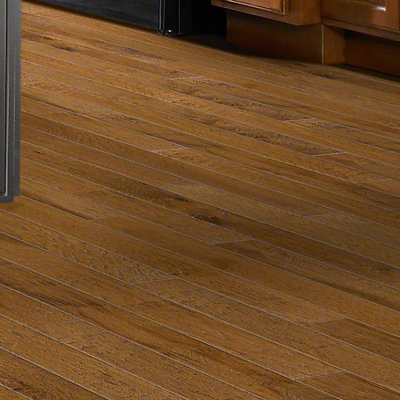 Plancher de bois franc d'ingénierie California Hickory de 4/7 po d'épaisseur x 5 po de largeur x 36 po de longueur