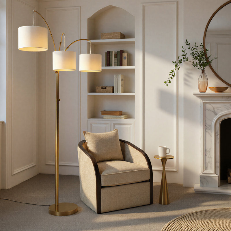 Willow Trio 84" Metal Floor Lamp