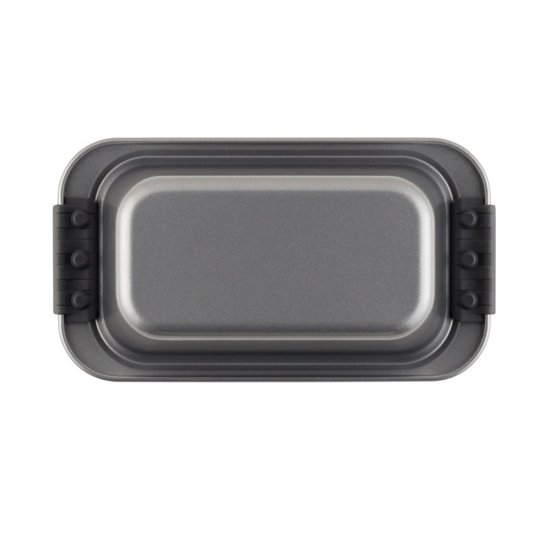 Anolon Advanced Bakeware Nonstick Loaf / Meatloaf / Bread Pans, 2-Piece, Gray