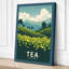 Tea Plantation Landscape Modern - Wrapped Canvas-1547502571-1547502581