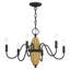 Lustre bronze à 6 lumières Laurelin-2121048179