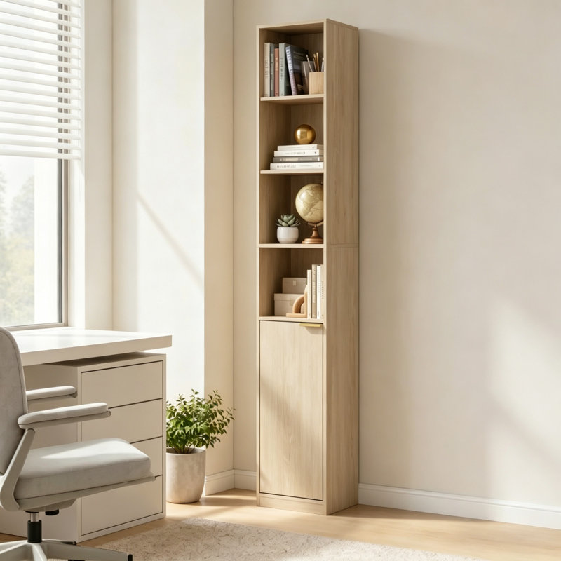 Bookcase, Oak Wood Effect