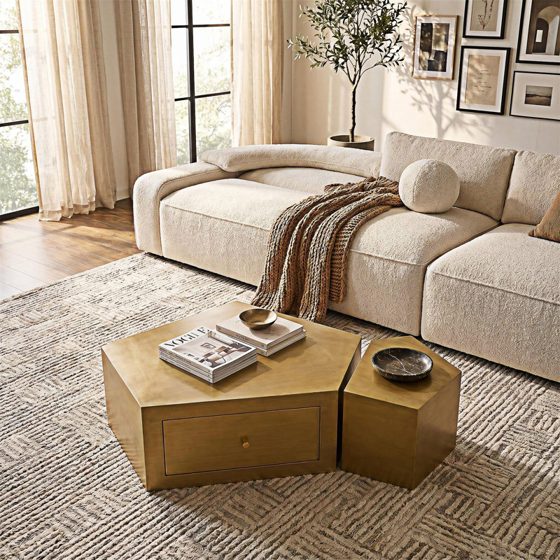 Nesting Coffee Table Set of 2