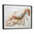 Black Floater Framed