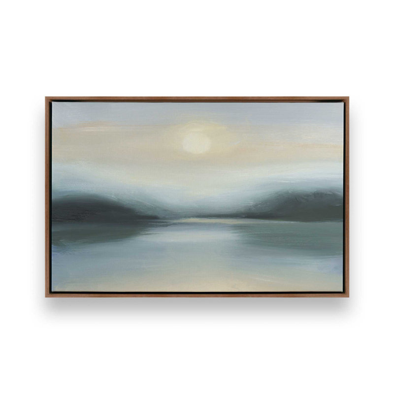 «Last Sunset of Spring II» par Ethan Harper, reproduction d'art sur toile, H 30 po x l 40 po, Brun
