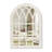Distressed Solid Wood Arch Mirror-1408279537