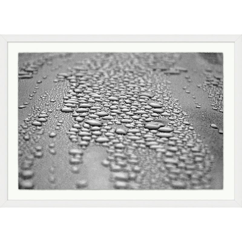 Bead Up' Framed Graphic Art Print on Glass