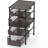 Houseware Stackable 2 Tier Sliding Basket Organizer Drawer, Bronze