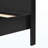 PINE SOLID WOOD KING SIZE BED, SOLID AND STABLE, NO BOX SPRING NEEDED, BLACK COLOR-1873129674-1873129679