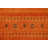 Orange Wool Gabbeh Indian Area Rug 8x10