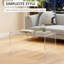 Table basse en acrylique Clear Waterfall