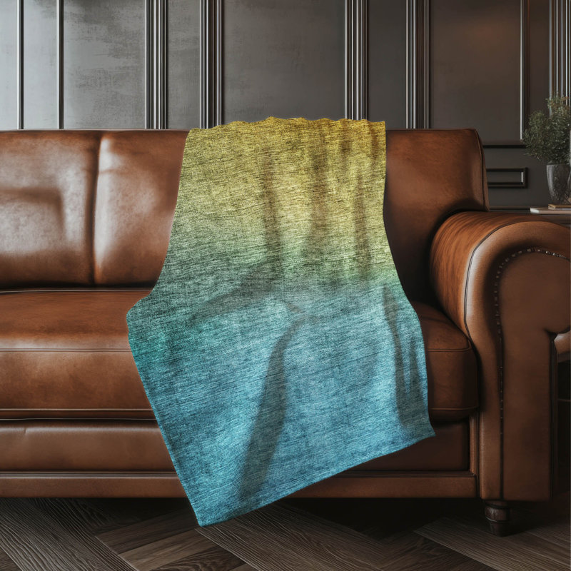 Jeté dégradé Addison Sherpa ASB587, Brun