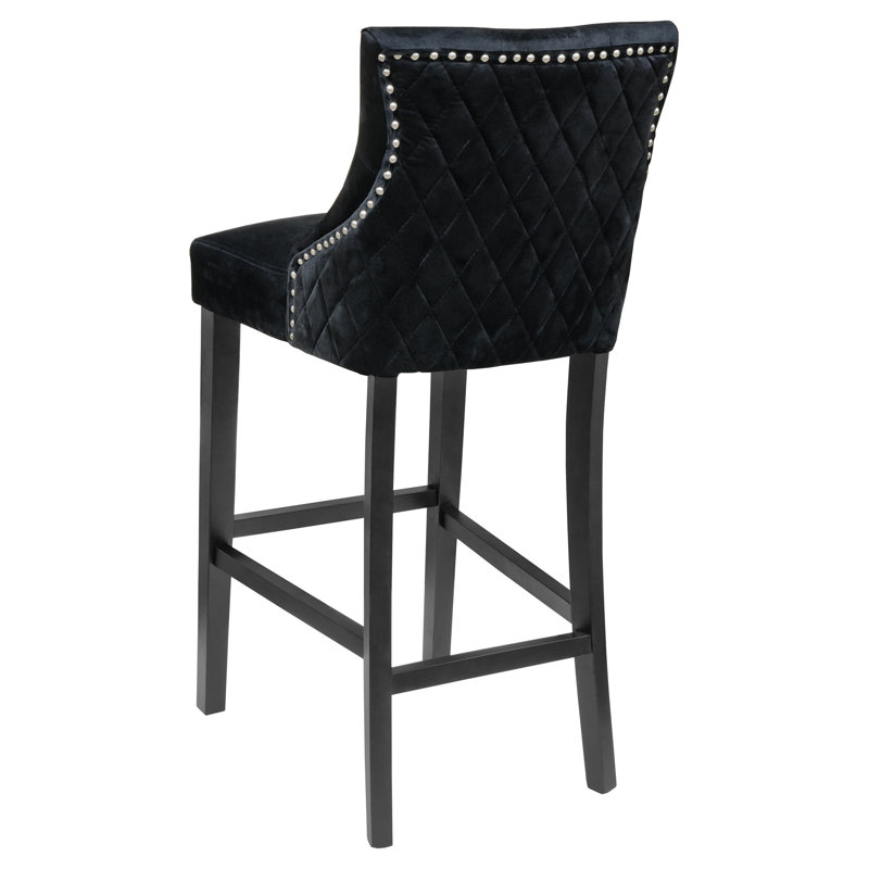 Geremia Glass Dining Set, Black