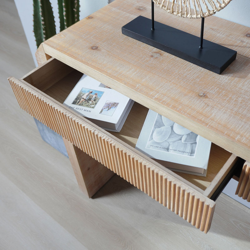 Console avec tiroirs