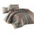 Cotton Striped and Geometric Shapes Duvet Cover Set-857129393-857094901