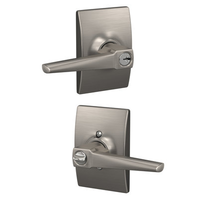 Eller Keyed Entry Lever with Century Trim