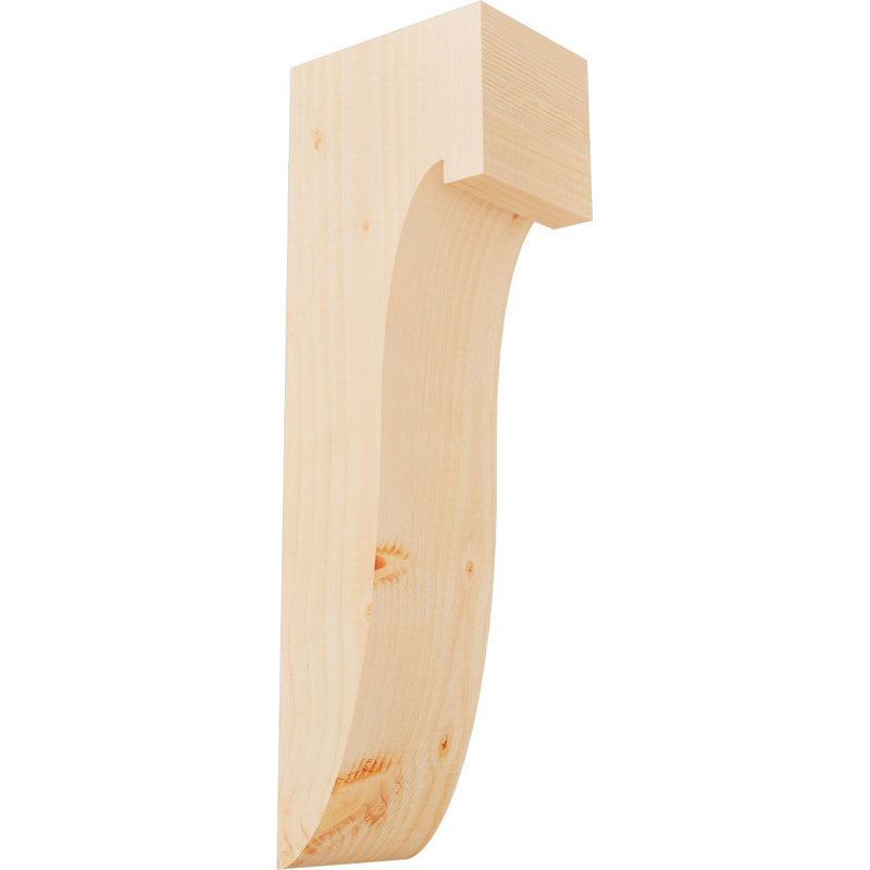 Del Monte Corbel, H 24 po x l 5,5 po x P 8 po, Sapin de Douglas, Lisse
