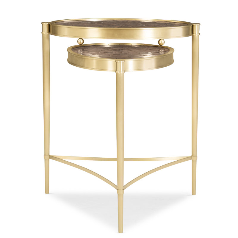 Table de bout à plusieurs niveaux