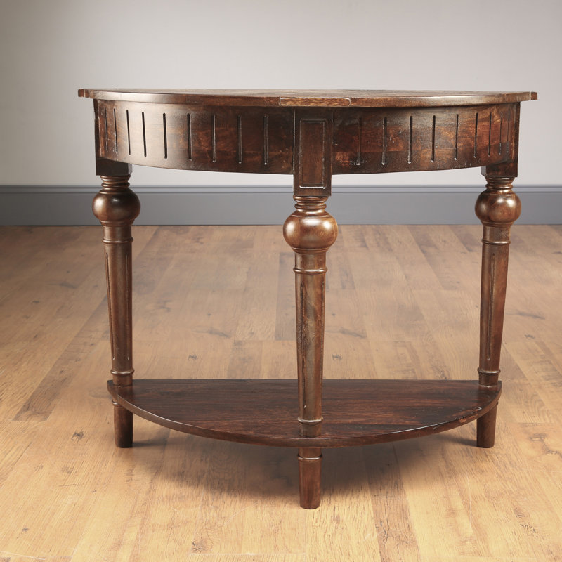 Bodnar 35.5" Console Table, Pecan
