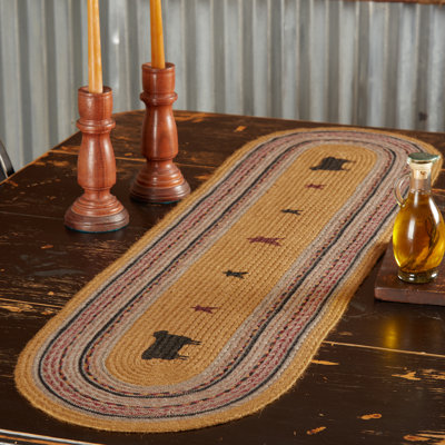 Erekson Geometric Oval Table Runner