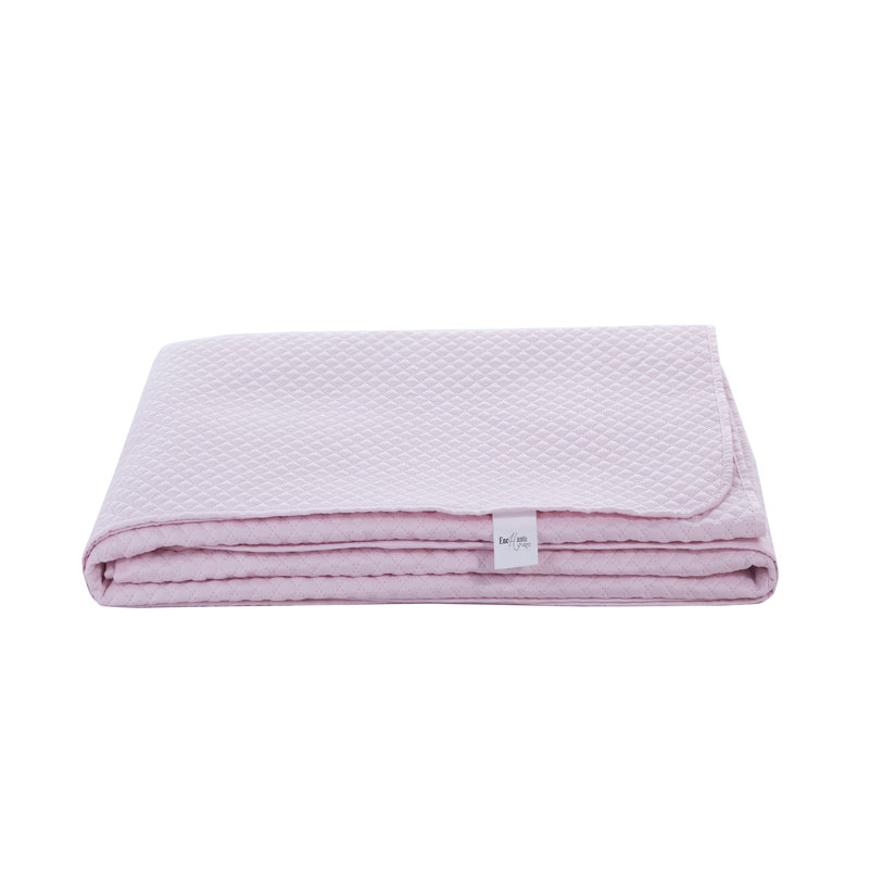 Hypoallergenic Microfiber Coverlet / Bedspread, King Bedspread, Pink