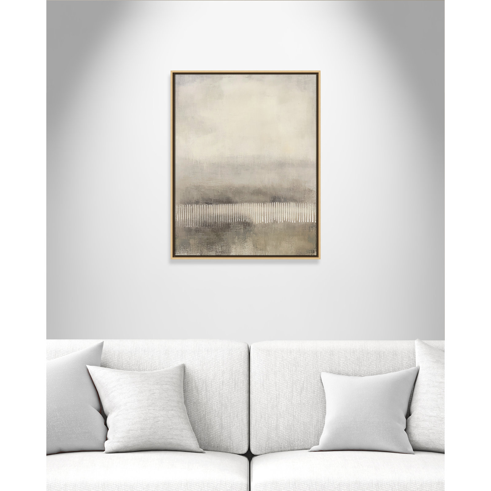 Balanced Silence I Print by Irena Orlov, 29.5" H x 23.5" W, Natural Floater