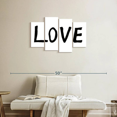 Plaque murale Kema Love BW