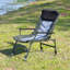 Chaise longue de camping, chaise de camping inclinable pliante portative avec dossier réglable pour la pêche en camping à l'intérieur et à l'extérieur