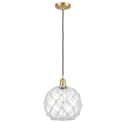 Luminaire suspendu sphère 1 lumière Tobey