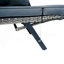 1 banc de côté pliable en osier de patio