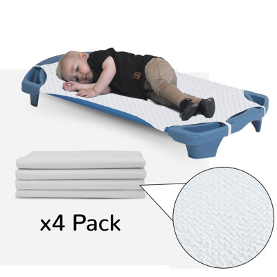 Value Line White Cot Sheet –  LF2793 - Set Of 100