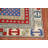 Geometric Wool Kazak Vegetable Dye Area Rug 8x11