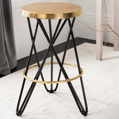 Dimitri Counter Stool with Metal Frame