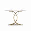 Console d'appoint, pieds d'entrée en métal luxueux, mobilier d'entrée haut de gamme