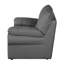 Causeuse en cuir véritable 2 places Heppman-1382985638