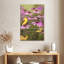 Harnek papillon et pinson parmi les fleurs-108549075