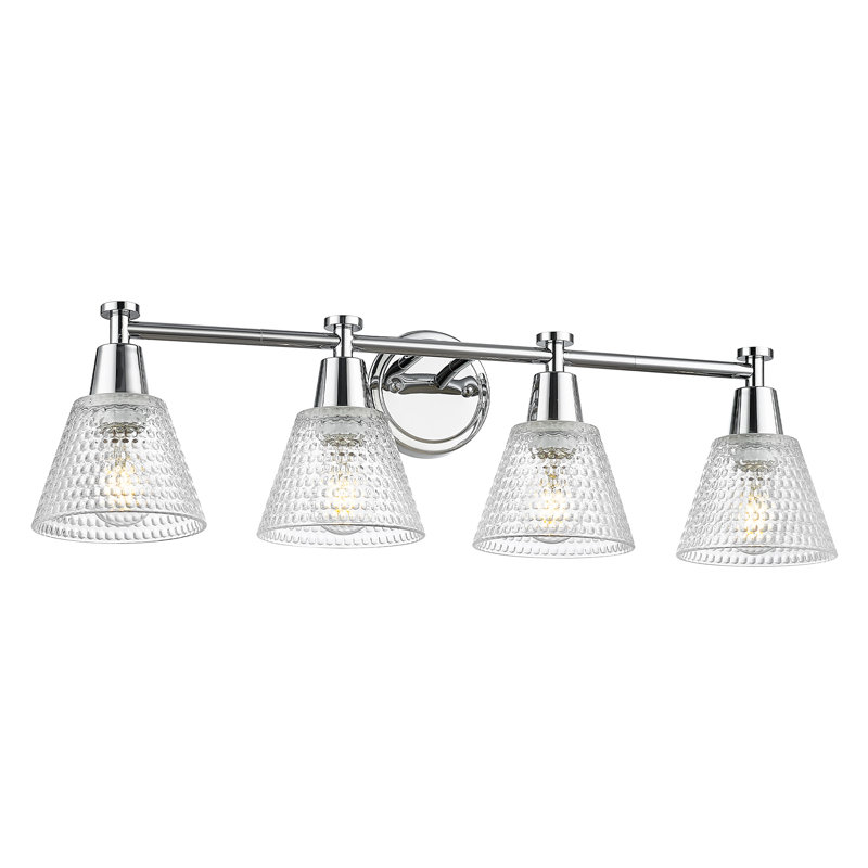 Batheaston 4 - Light Dimmable Vanity Light, Chrome