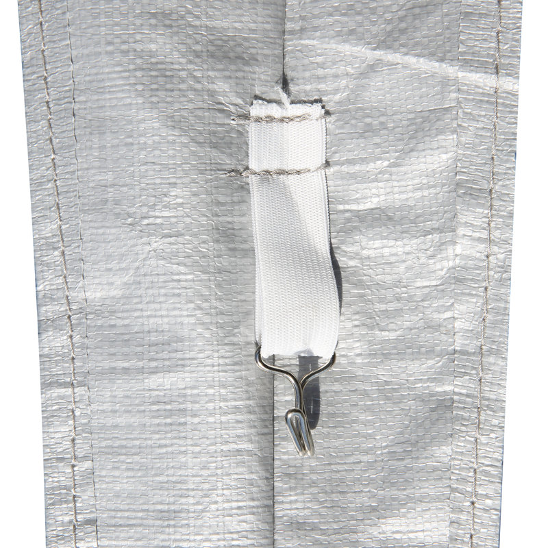 Toit en plastique gris pour voile d'ombrage VEVOR