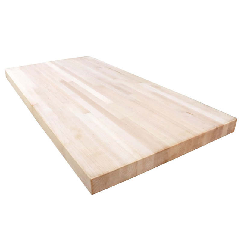 60 po. X 30 po. Plateau en érable, H 60 po x l 30 po x P 1,5 po