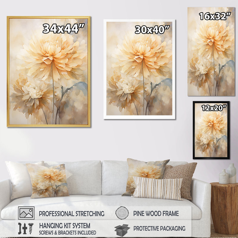 Bouquet de fleurs de souci souci de la nature morte II - impression, Cadre flottant noir, H 32 po x l 16 po x P 1 po