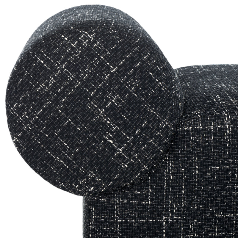 Banc rembourré en polyester Velma