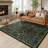 Kaldi Floral Washable Area Rug – Intricate Nature-Inspired Design, Non-Slip Soft Floor Mat for Living Room, Bedroom, and Entryway-23885946-9684032