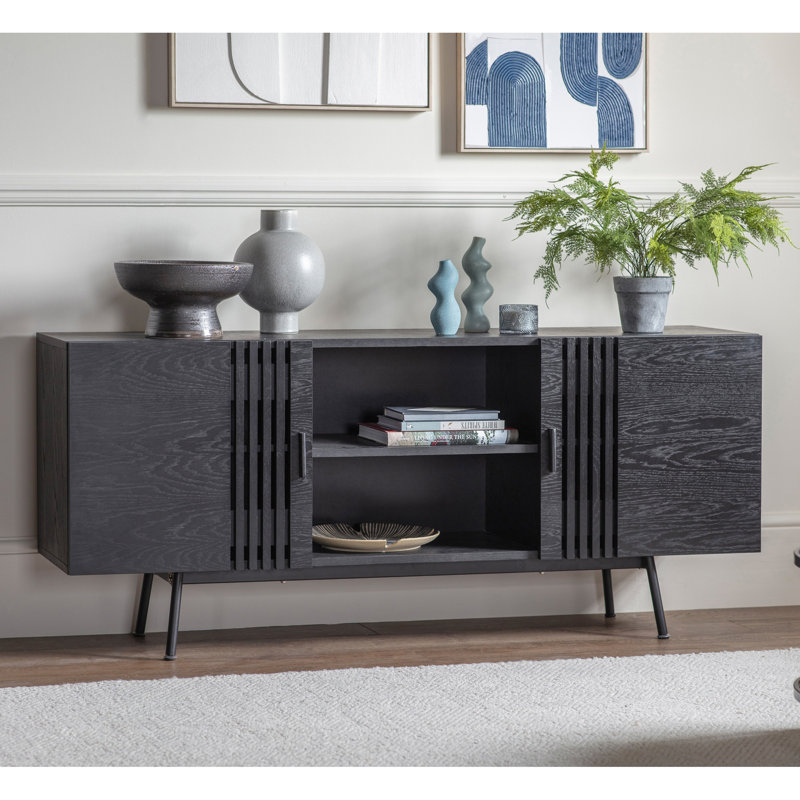 160cm Solid Wood Sideboard